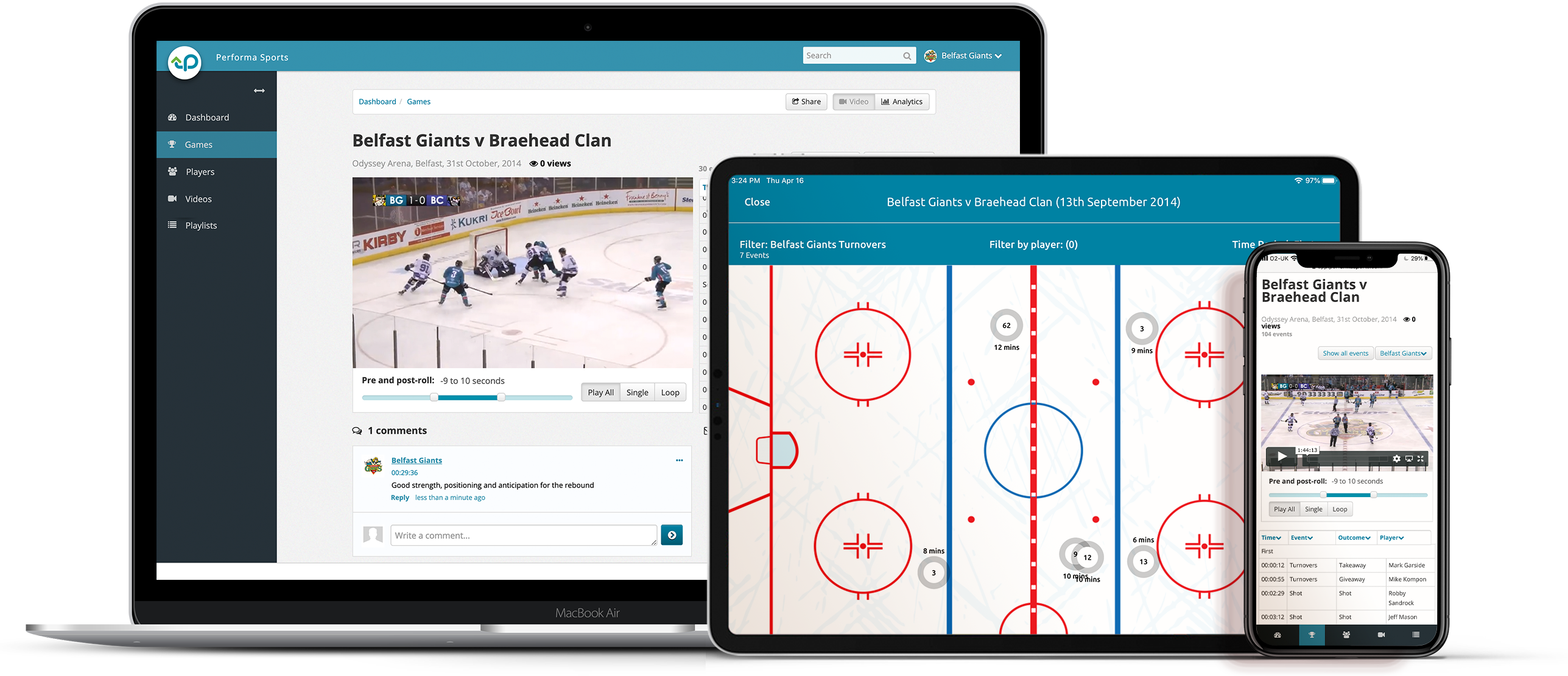 Ice Hockey Performance Analysis Software Video Analysis